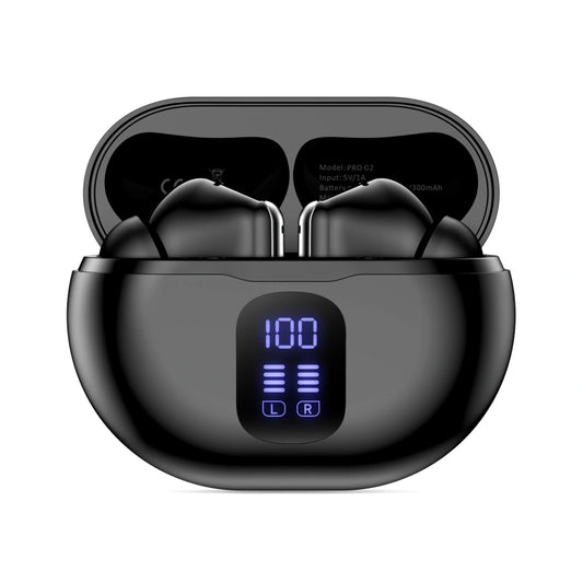 Słuchawki Bluetooth Tech-Protect Ultraboost Pro G2, TWS, Czarne