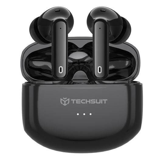 Handsfree Bluetooth Techsuit CW1 Audira Pro, TWS, ANC, Czarny