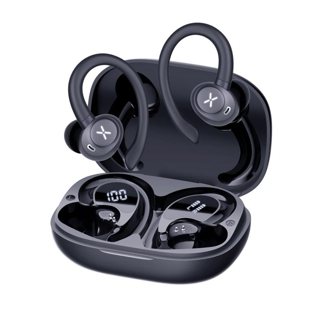 Handsfree Bluetooth Techsuit CW4 AirTune, TWS, Czarny