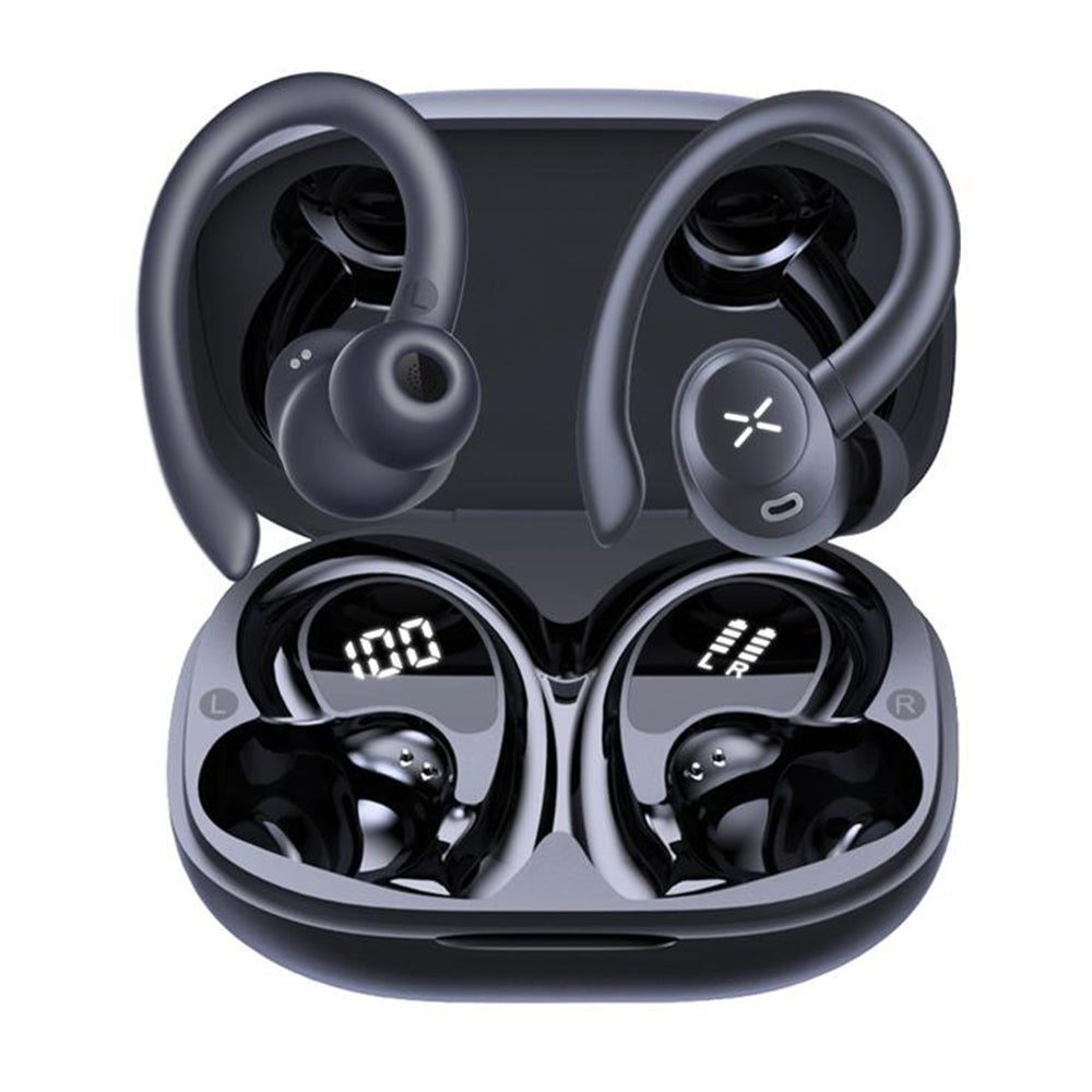 Handsfree Bluetooth Techsuit CW4 AirTune, TWS, Czarny