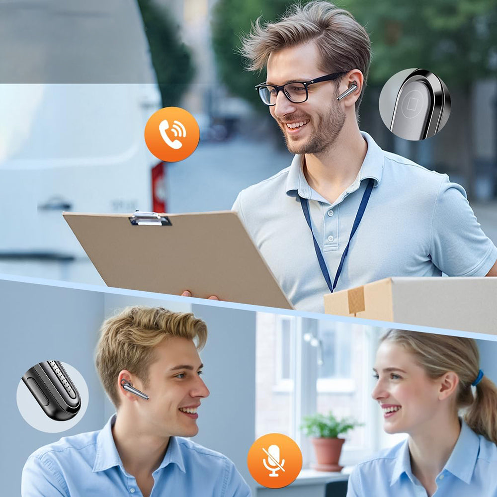 Zestaw słuchawkowy Bluetooth Techsuit Voicera CB3, A2DP, Czarny