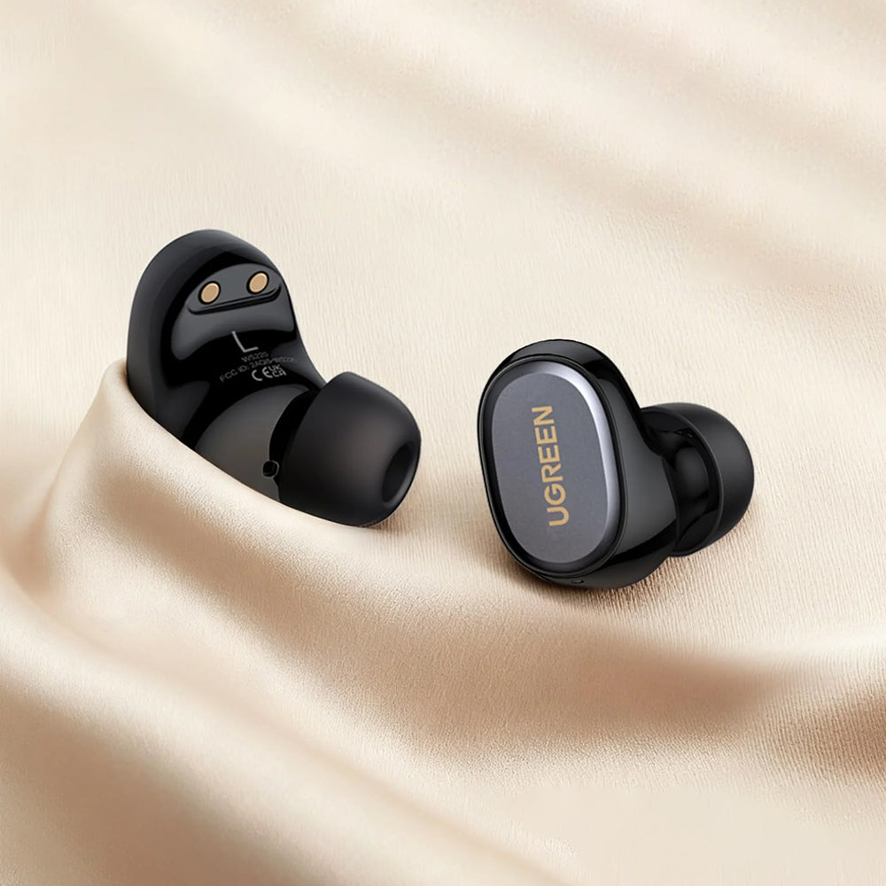 Zestaw słuchawkowy Bluetooth UGREEN Dots (75627), TWS, MultiPoint, biały