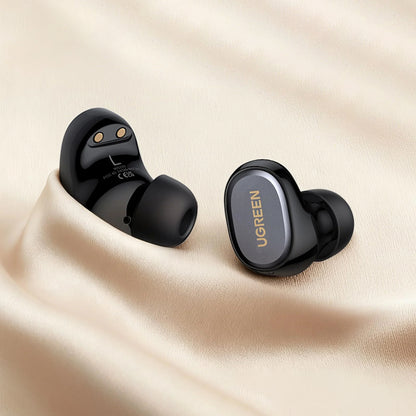 Zestaw słuchawkowy Bluetooth UGREEN Dots (75627), TWS, MultiPoint, biały