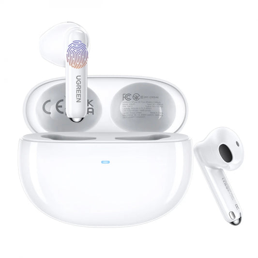 Handsfree Bluetooth UGREEN HiTune H5 WS201, TWS, Biały