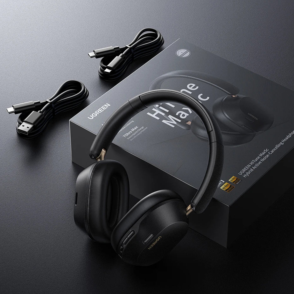 Słuchawki Bluetooth UGREEN HiTune Max5C HP203, A2DP, ANC, Niebieskie