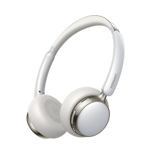 Bezprzewodowy zestaw słuchawkowy Bluetooth UGREEN HiTune Studio Plus HP207, A2DP, ANC, Beżowy