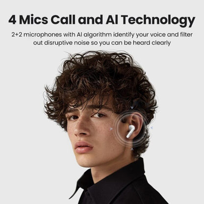 Handsfree Bluetooth UGREEN HiTune T3 Pro WS206, TWS, ANC, MultiPoint, Biały