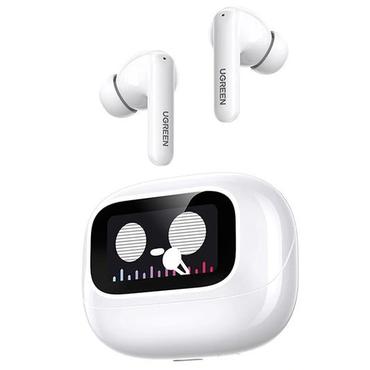 Handsfree Bluetooth UGREEN HiTune T6 Magic WS211, TWS, ANC, MultiPoint, Biały
