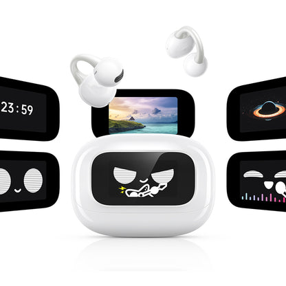 Handsfree Bluetooth UGREEN S6 ClipBuds Magic WS208, TWS, Biały