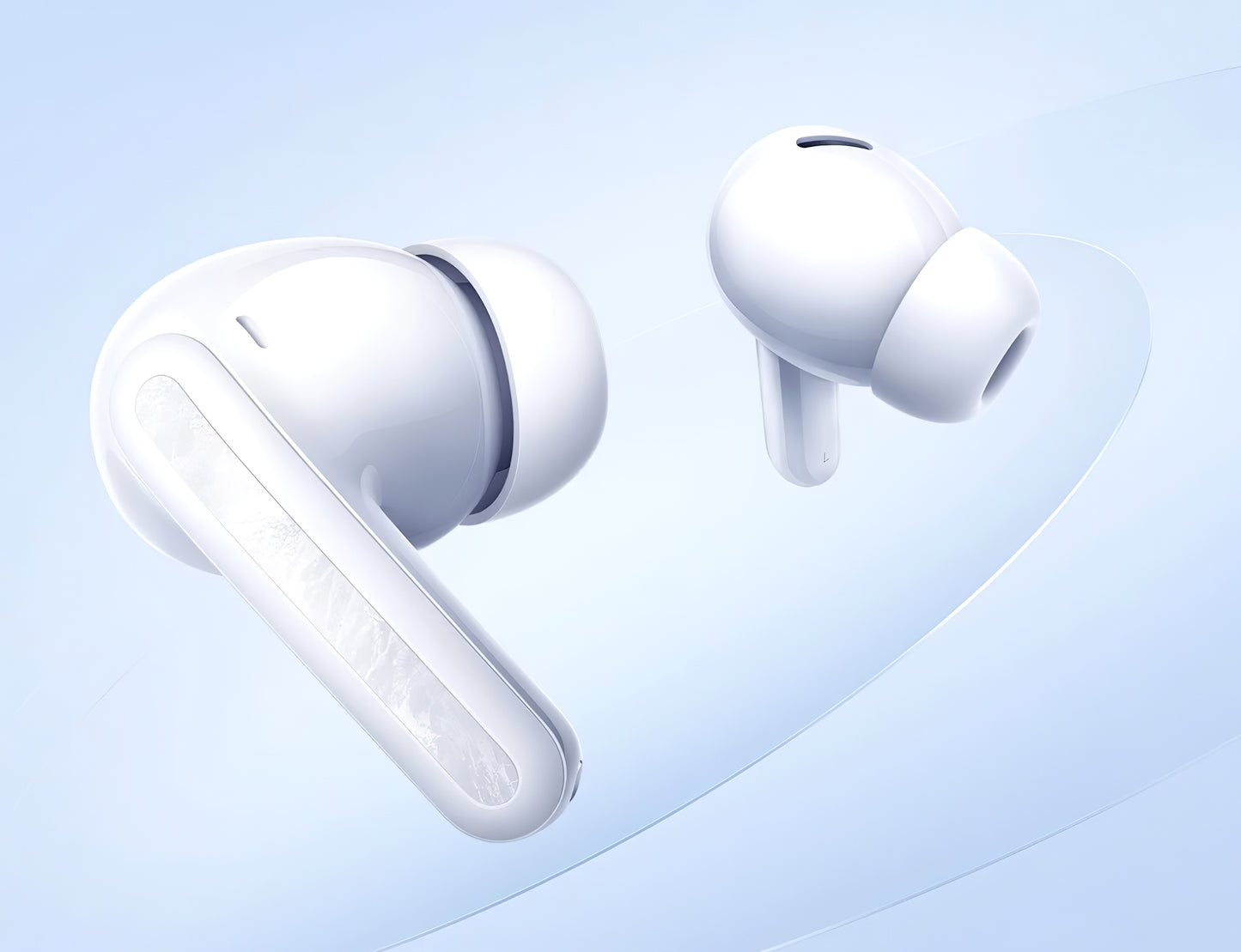 Zestaw głośnomówiący Bluetooth Xiaomi Redmi Buds 5 Pro, TWS, ANC, biały BHR7662GL