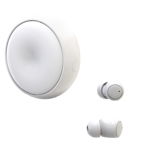 Zestaw słuchawkowy Bluetooth XO Design G1, TWS, biały