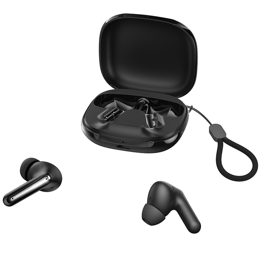 Zestaw słuchawkowy Bluetooth XO Design G53, TWS, ANC, Czarny