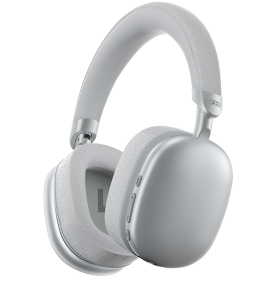 Zestaw słuchawkowy Bluetooth XO Design BE55, A2DP, ANC, Srebrny