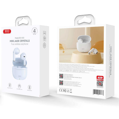 Słuchawki Bluetooth XO Design X33, TWS, Niebieskie