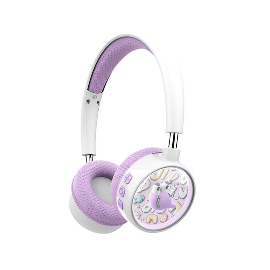 Handsfree Bluetooth XO Design BE57 Cartoon Kids, A2DP, Fioletowy