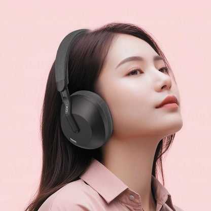 Handsfree Bluetooth XO Design BE49 Qiyue, A2DP, ANC, Czarny