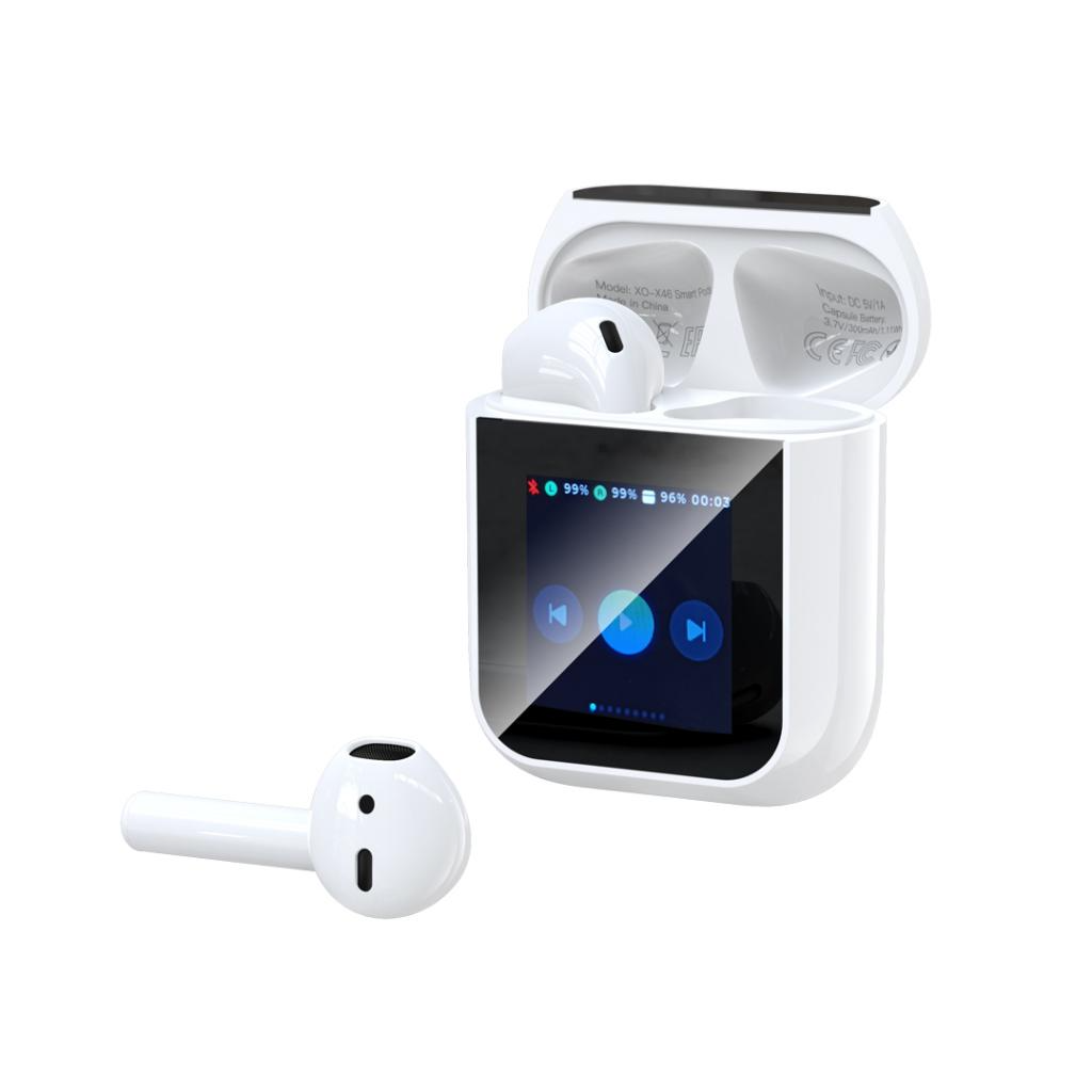 Zestaw słuchawkowy Bluetooth XO Design X46 2. generacji, TWS, biały
