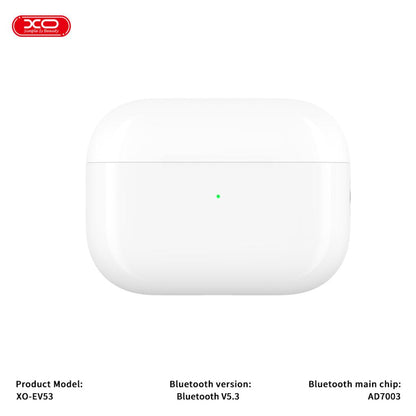 Słuchawki Bluetooth XO Design EV53, TWS, ANC, Białe