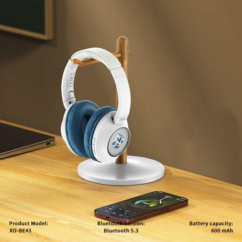 Handsfree Bluetooth XO Design BE43, A2DP, Niebieski