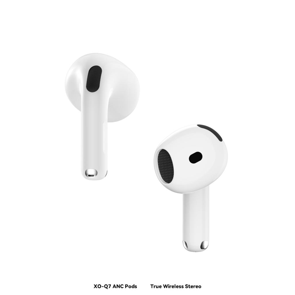 Słuchawki Bluetooth XO Design Q7 Pods, TWS, ANC, Białe