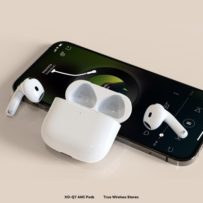 Słuchawki Bluetooth XO Design Q7 Pods, TWS, ANC, Białe