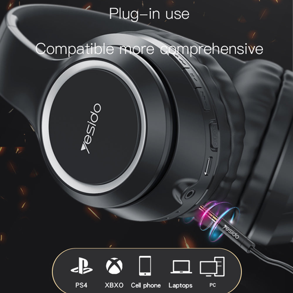 Handsfree Bluetooth Yesido EP03, A2DP, Czarny