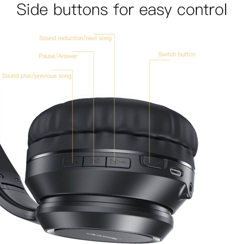 Handsfree Bluetooth Yesido EP03, A2DP, Czarny