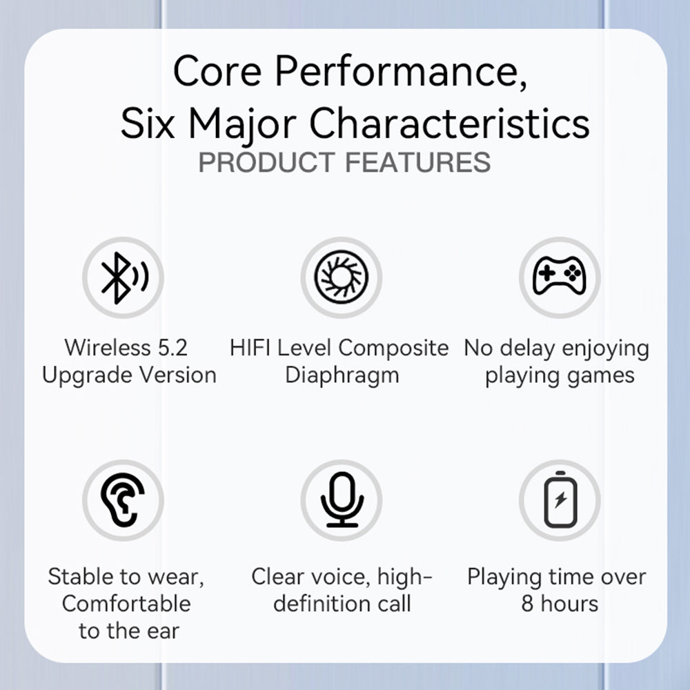 Handsfree Bluetooth Yesido EP05, A2DP, ANC, Czarny