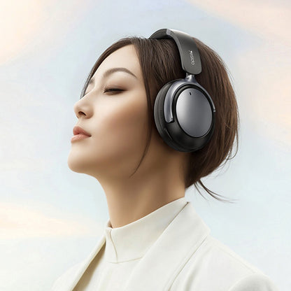 Bezprzewodowy zestaw słuchawkowy Bluetooth Yesido EP07, A2DP, ANC, Czarny