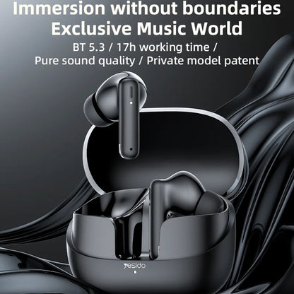 Handsfree Bluetooth Yesido TWS26, TWS, Czarny