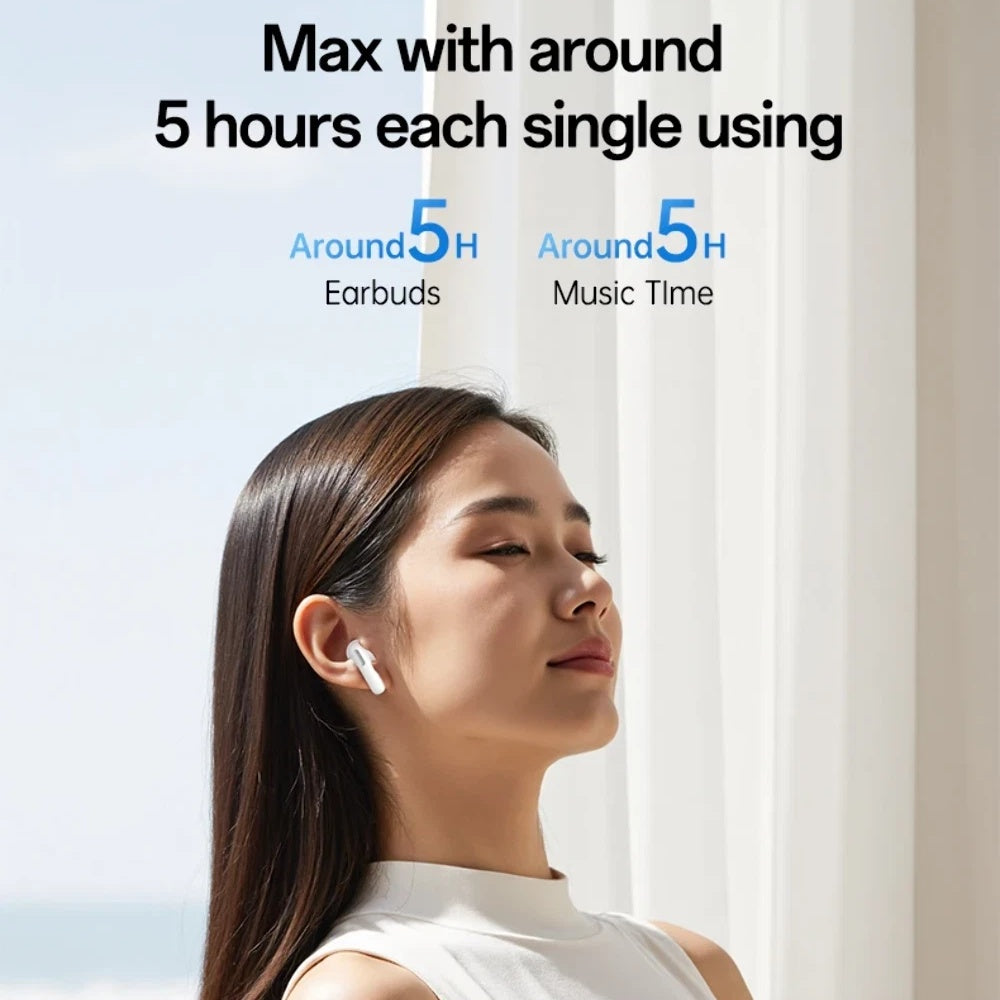 Handsfree Bluetooth Yesido TWS34, TWS, ANC, Biały