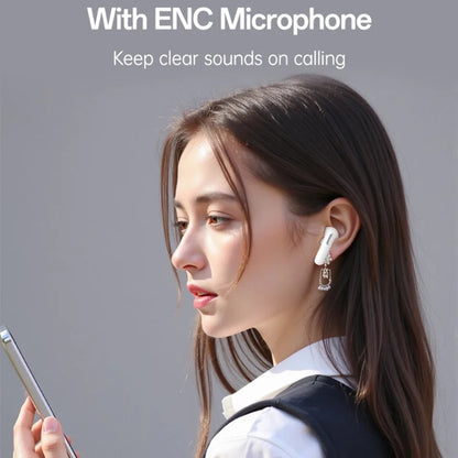 Handsfree Bluetooth Yesido TWS34, TWS, ANC, Biały