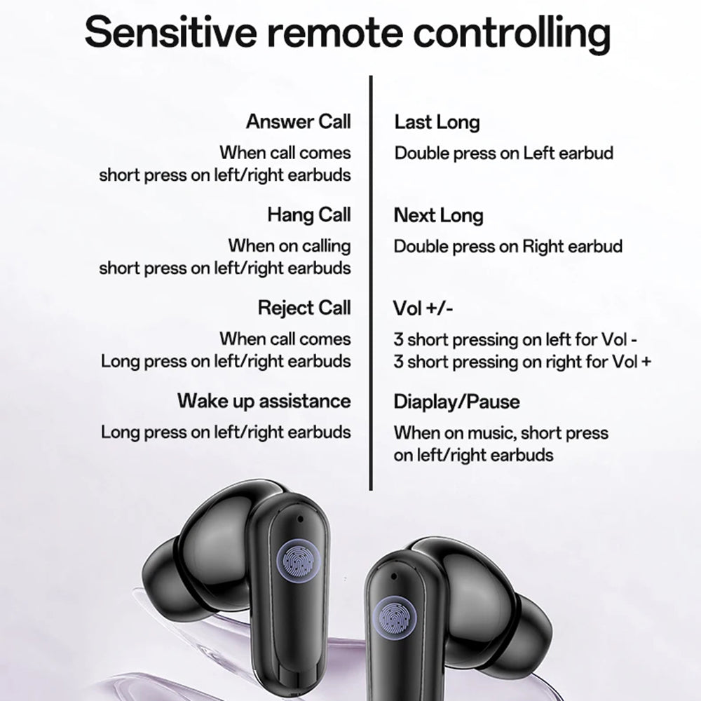 Słuchawki Bluetooth Yesido TWS38, TWS, Białe