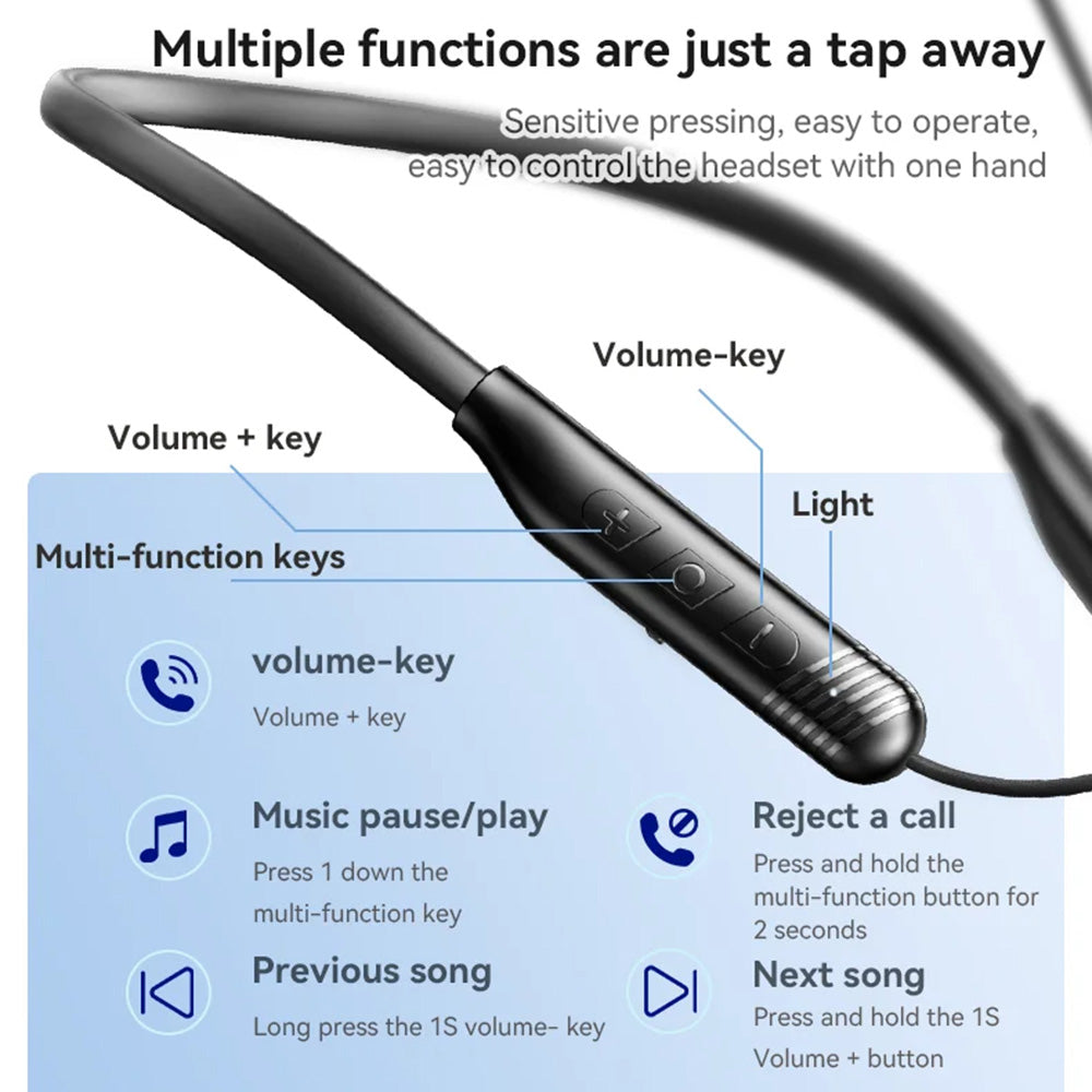 Handsfree Bluetooth Yesido YSP20, A2DP, Czarny