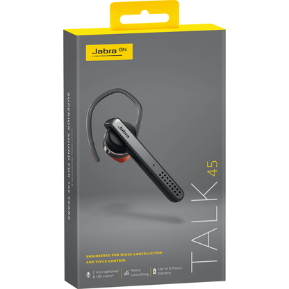 Zestaw głośnomówiący Bluetooth Jabra Talk 45, A2DP, srebrny