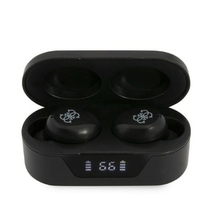 Handsfree Bluetooth Guess Classic Logo, TWS, Czarny
