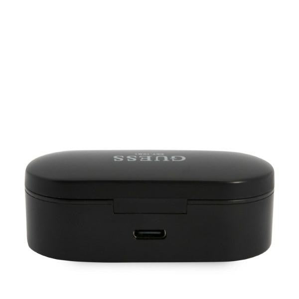 Handsfree Bluetooth Guess Classic Logo, TWS, Czarny