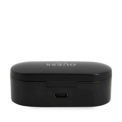 Handsfree Bluetooth Guess Classic Logo, TWS, Czarny