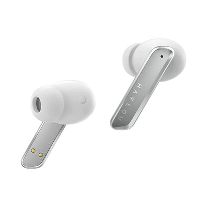 Zestaw słuchawkowy Bluetooth Haylou W1, TWS, Srebrny