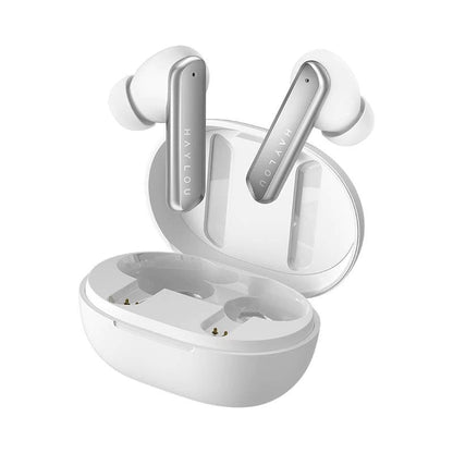 Zestaw słuchawkowy Bluetooth Haylou W1, TWS, Srebrny