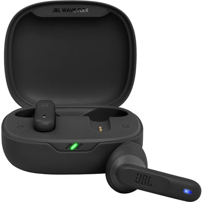 Słuchawki Bluetooth JBL Wave Flex, TWS, Multipoint, Czarne JBLWFLEXBLK