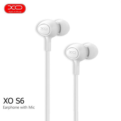 Handsfree 3.5mm XO Design S-6 Candy, Biały