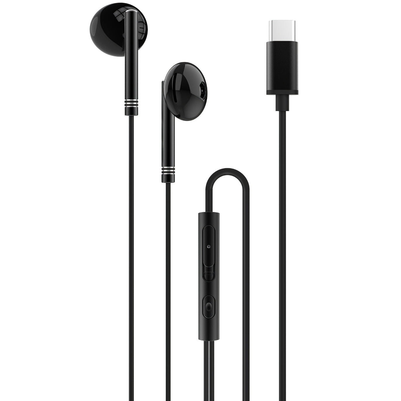 Handsfree USB-C XO Design EP29, Czarny