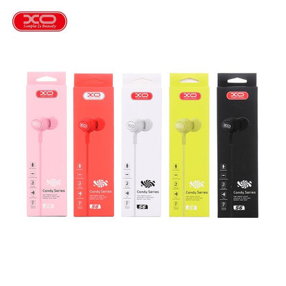 Handsfree 3.5mm XO Design S-6 Candy, Biały