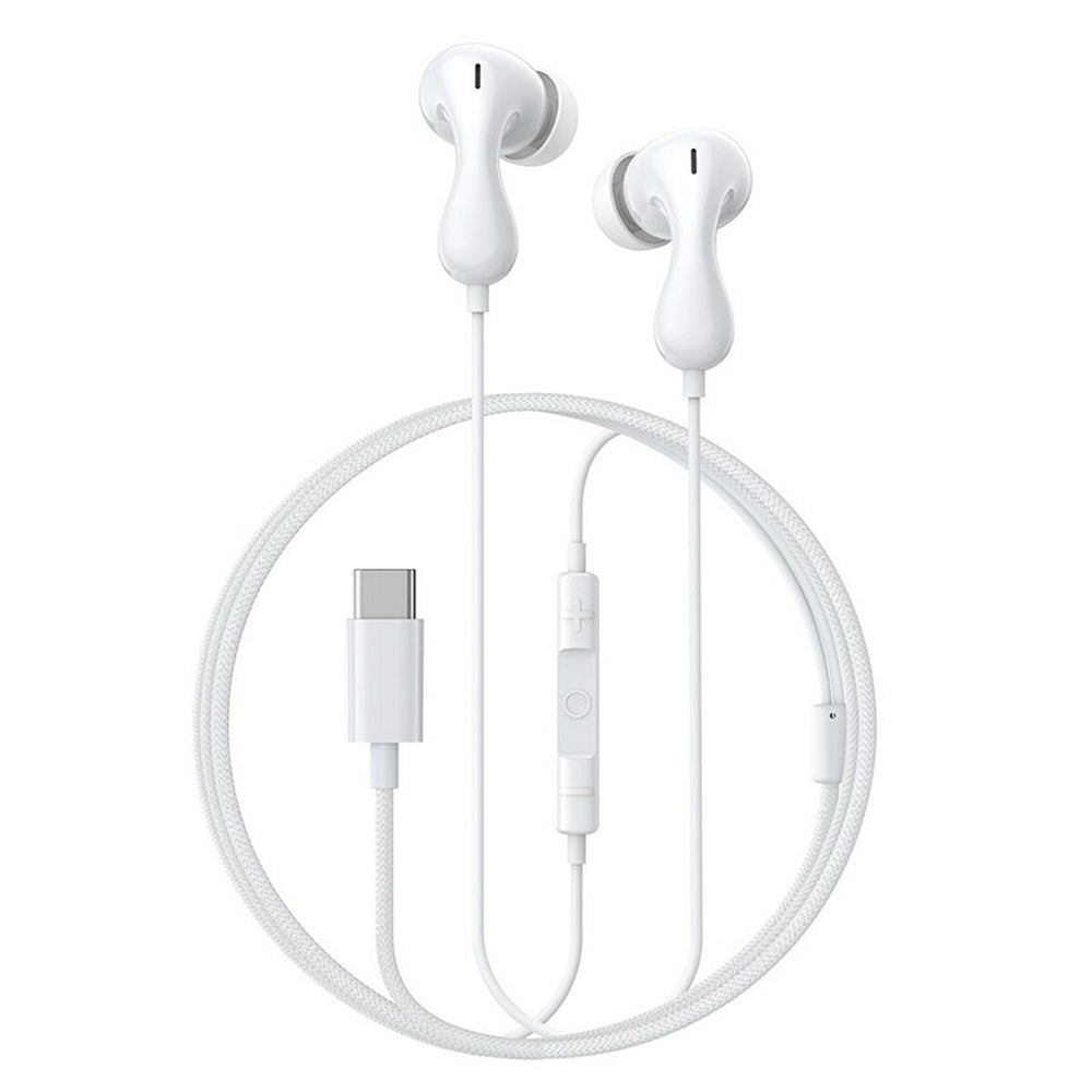 Handsfree USB-C Baseus Encok CZ20, Biały A00171400213-00
