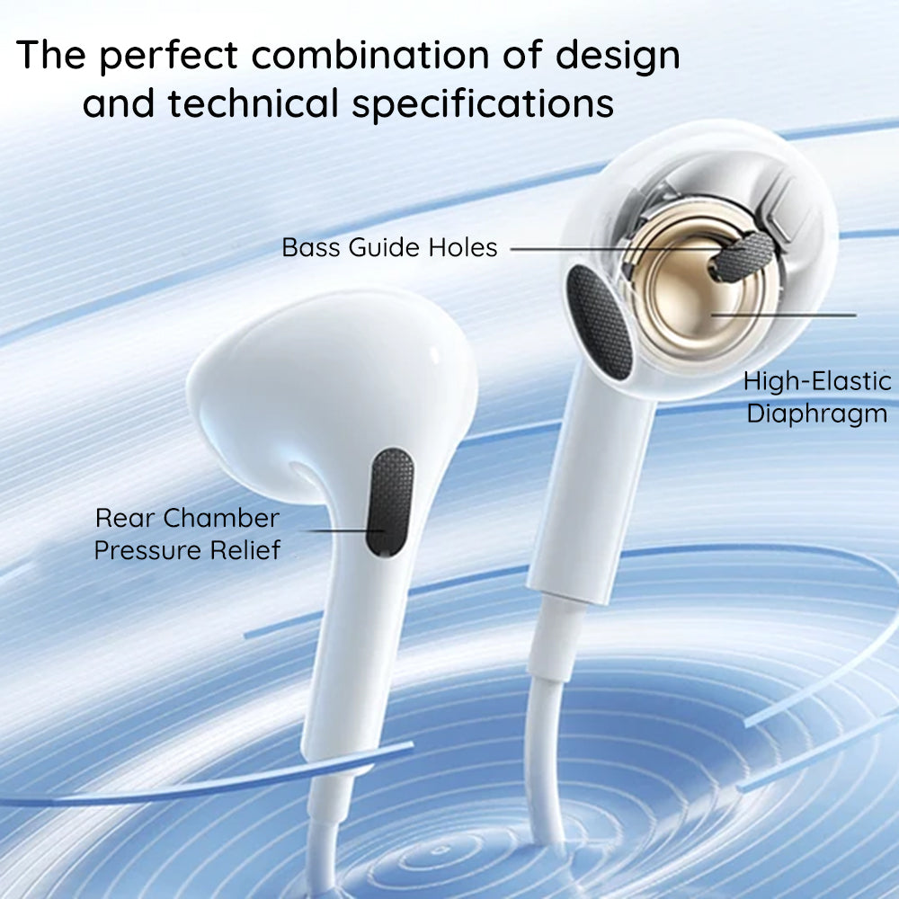 Handsfree USB-C Baseus Encok CZ19, Biały A00182201213-00