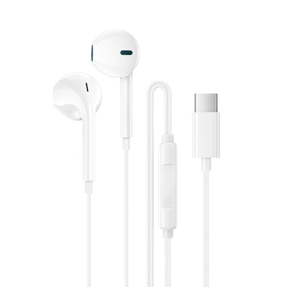 Zestaw słuchawkowy USB-C Borofone BM100 Fuente, biały