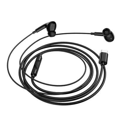 Handsfree USB-C Borofone BM100 Pro Fuente, Czarny