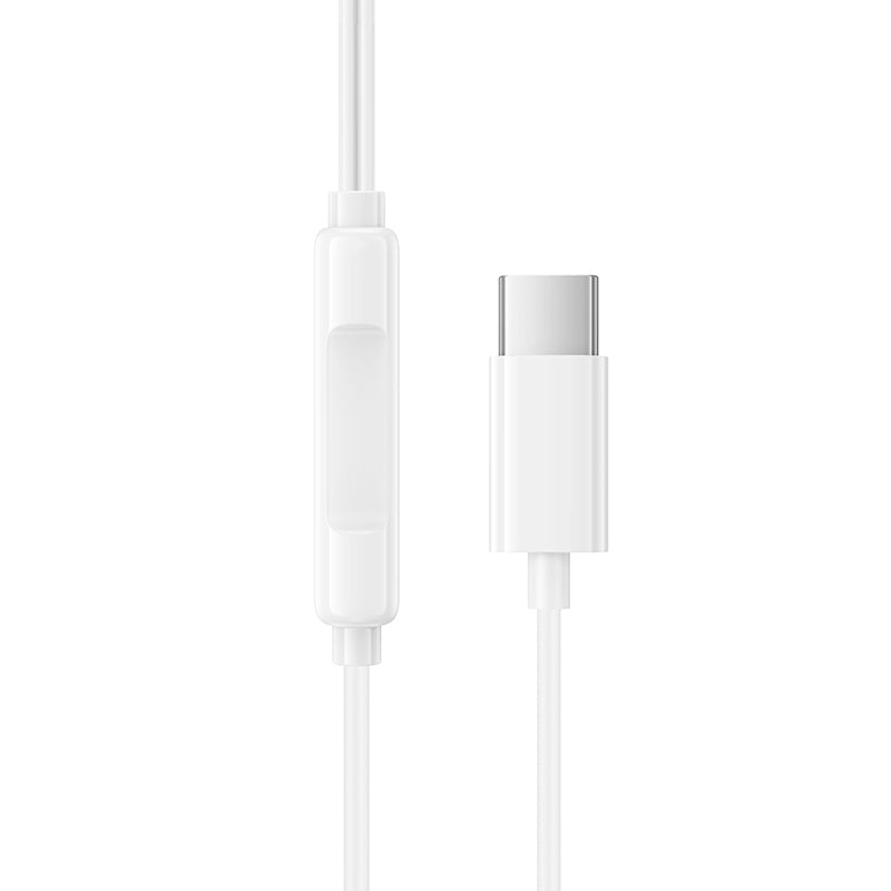 Zestaw słuchawkowy USB-C Borofone BM100 Fuente, biały