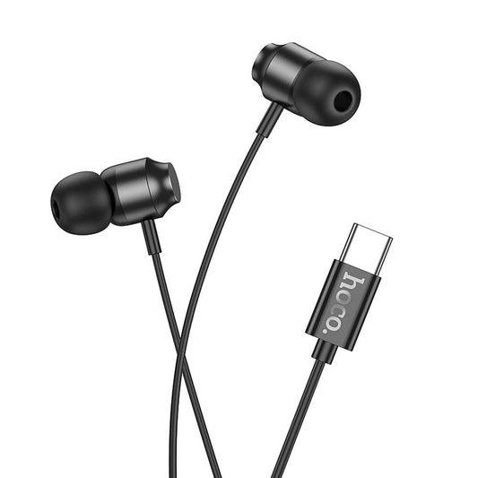 Handsfree USB-C HOCO M122, Black